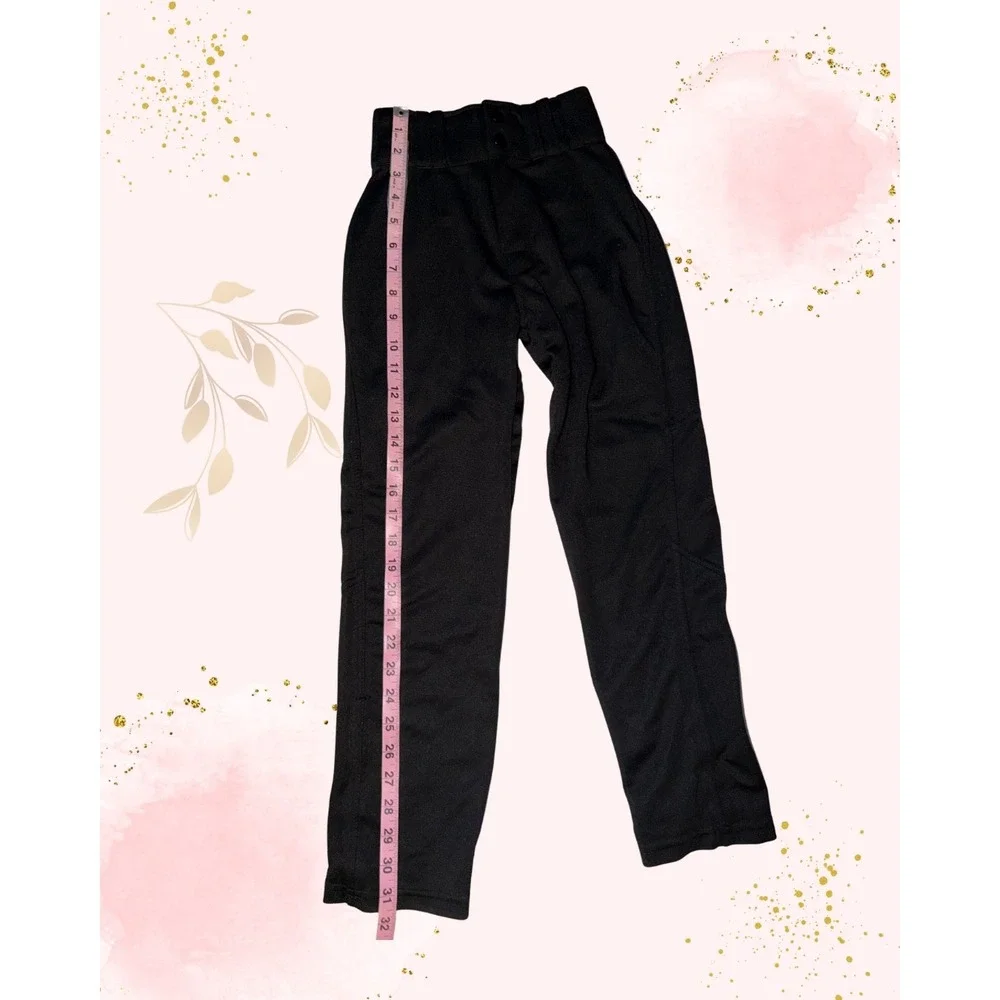 Alleson Athletic‎ Youth XS Baseball Pants Black